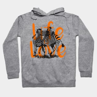 Life is love Hoodie